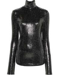 Isabel Marant - Top Joyela Con Paillettes - Lyst
