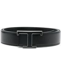 Tod's - ロゴバックル レザーベルト - Lyst