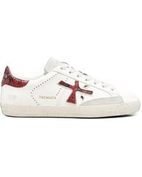 Premiata - Steven-D Sneakers Mit Schlangenleder-Effekt - Lyst