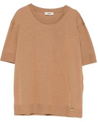 Herno - Camiseta Con Cuello Redondo - Lyst