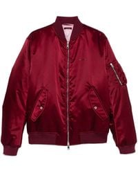 Gucci - Rosso Ancora-Bomber Aus Schwerem Nylon-Canvas - Lyst