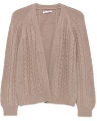 Liska - Cable-Knit Cardigan - Lyst