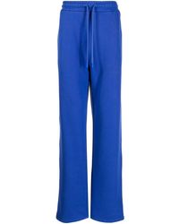 Off-White c/o Virgil Abloh - Moon Tab Cotton Track Pants - Lyst