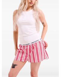 Juicy Couture - Striped Cotton Boxer Shorts - Lyst
