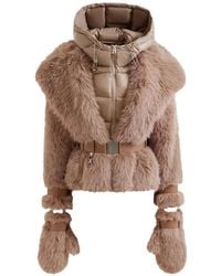 Rudsak - Chloe Belted Faux-Fur Jacket - Lyst