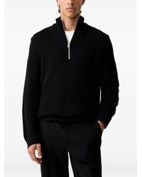 Marc O' Polo - Ribbed-Knit Half-Zip Sweater - Lyst