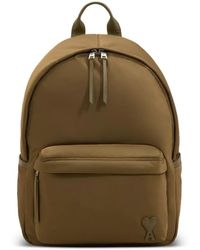 Ami Paris - Nylon Marcel Backpack - Lyst