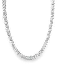 Diamond Essentials - Lab-Grown Diamond Necklace - Lyst