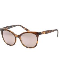 ARMANI EXCHANGE - Tortoiseshell-Effect Cat-Eye Frame Sunglasses - Lyst