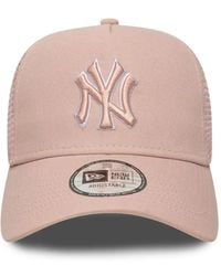 KTZ - Embroidered-Logo Mesh-Panel Trucker Cap - Lyst