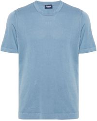 Drumohr - Crew-Neck Short-Sleeve T-Shirt - Lyst