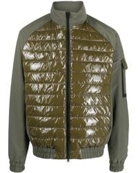 Herno - Feather Down Zip-Up Jacket - Lyst