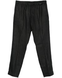 Michael Coal - Coulisse Drawstring Elasticated-Waist Trousers - Lyst