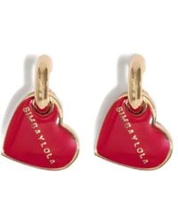 Bimba Y Lola - ハート フープピアス - Lyst