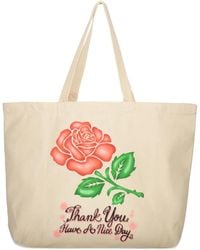 Market - Rose-Print Tote Bag - Lyst