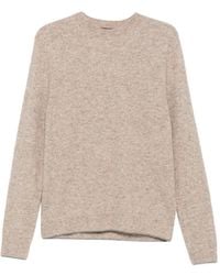 Dondup - Pull À Col Rond Et Plaque Logo - Lyst