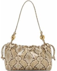 Loeffler Randall - Kiri Snakeskin-Effect Shoulder Bag - Lyst
