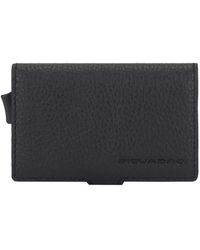 Piquadro - Leather Pop-Up Cardholder - Lyst