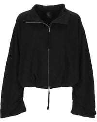 Thom Krom - Zip-Up Cropped Jacket - Lyst