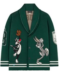 Alanui - Cardigan Looney Tunes En Jacquard - Lyst