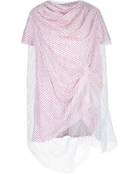 ALL-IN - Layered mini dress - Lyst