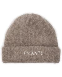 Picante - Embroidered Beanie - Lyst