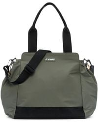 K-Way - Sac Cabas Aisy À Patch Logo - Lyst