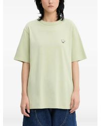 Café Kitsuné - T-Shirt À Patch Logo - Lyst