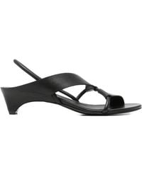 Roberto Del Carlo - Knotted Strap Sandals - Lyst