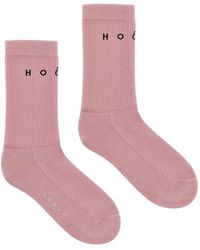 Hogan - Chaussettes En Maille Côtelée - Lyst