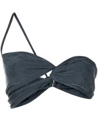 Jacquemus - Top Le Bandeau asimétrico - Lyst