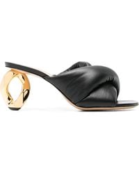 JW Anderson - 80Mm Chain Slip-On Sandals - Lyst