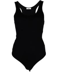 Agolde - Maria Ribbed Bodysuit - Lyst
