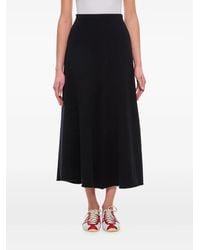 Extreme Cashmere - High-Waisted Draped Skirt - Lyst