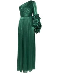 Costarellos - Ruffled Georgette Gown - Lyst
