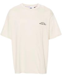Gcds - Cotton T-Shirt With Embroidered Logo - Lyst