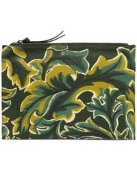 Inoui Edition - Leaf-Print Clutch Bag - Lyst