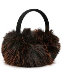 Borsalino - Faux-Fur Earmuffs - Lyst
