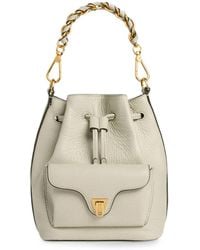 Coccinelle - Beat Generation Grained Leather Shoulder Bag - Lyst