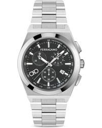 Ferragamo - Vega Upper East Chrono 42Mm Watch - Lyst