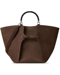 Ralph Lauren - Ralph Pebbled Leather Tote Bag - Lyst