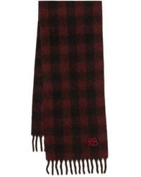 Ruslan Baginskiy - Check-Print Scarf - Lyst