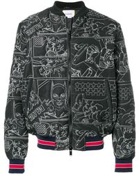 Iceberg - Stitched Bomber Jacket - Lyst