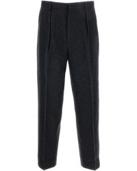 Cellar Door - Straight-Leg-Hose mit Falten - Lyst