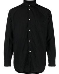 Comme des Garçons - Zip-embellished Long-sleeve Shirt - Lyst