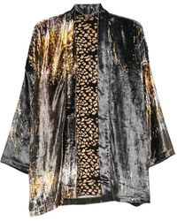 Yavi - Silk Velvet Jacket - Lyst