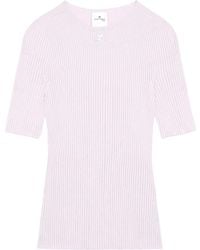 Courreges - Solar Ribbed Sweater - Lyst