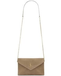 Saint Laurent - Cassandre Small Chain Pouch - Lyst