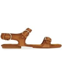 Ferragamo - Nomadic Stories Leather Sandal - Lyst