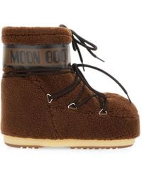Moon Boot - Icon Low Shearling-Effect Boots - Lyst